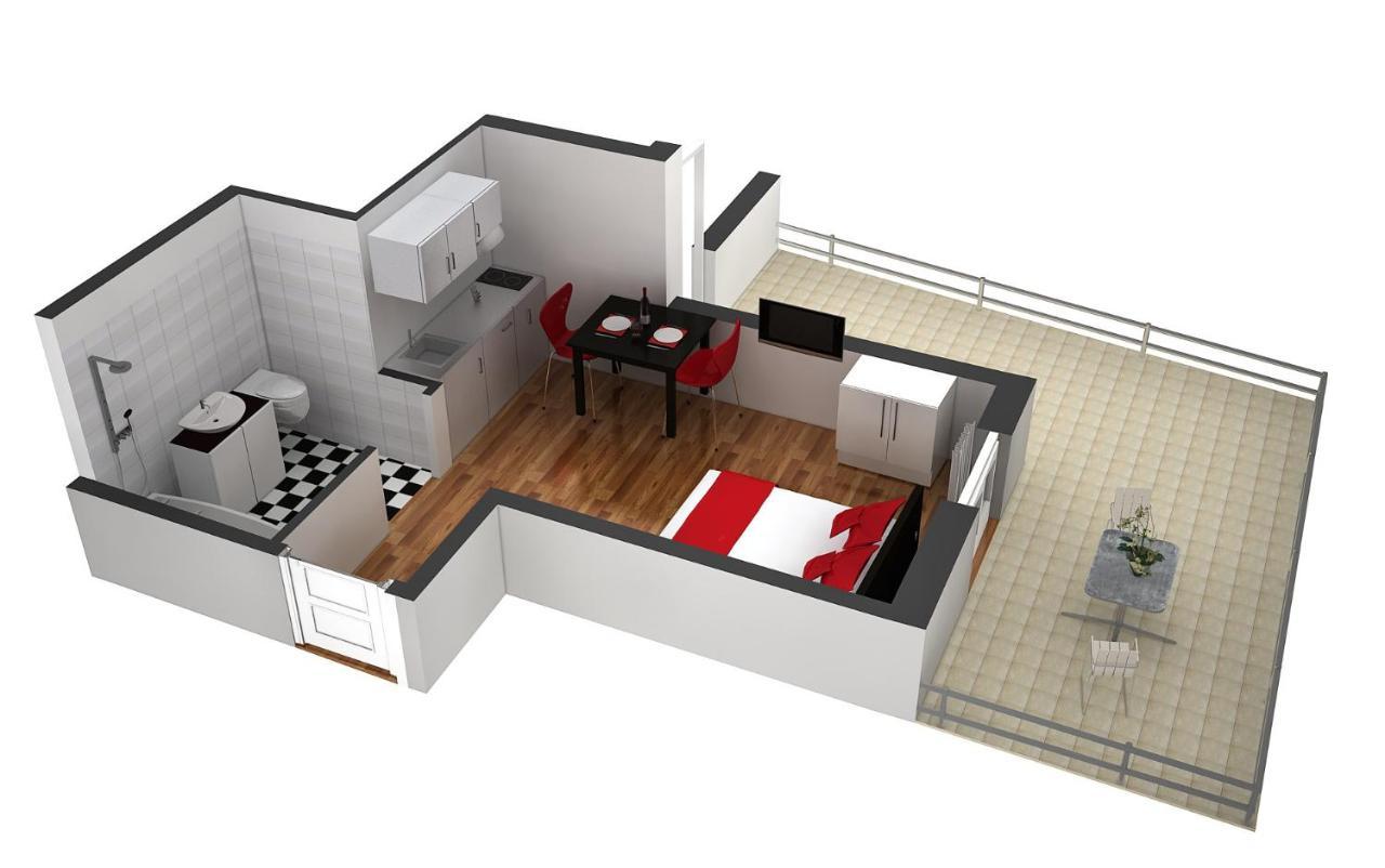 Hitrental Old Town Apartments Lucerna Esterno foto