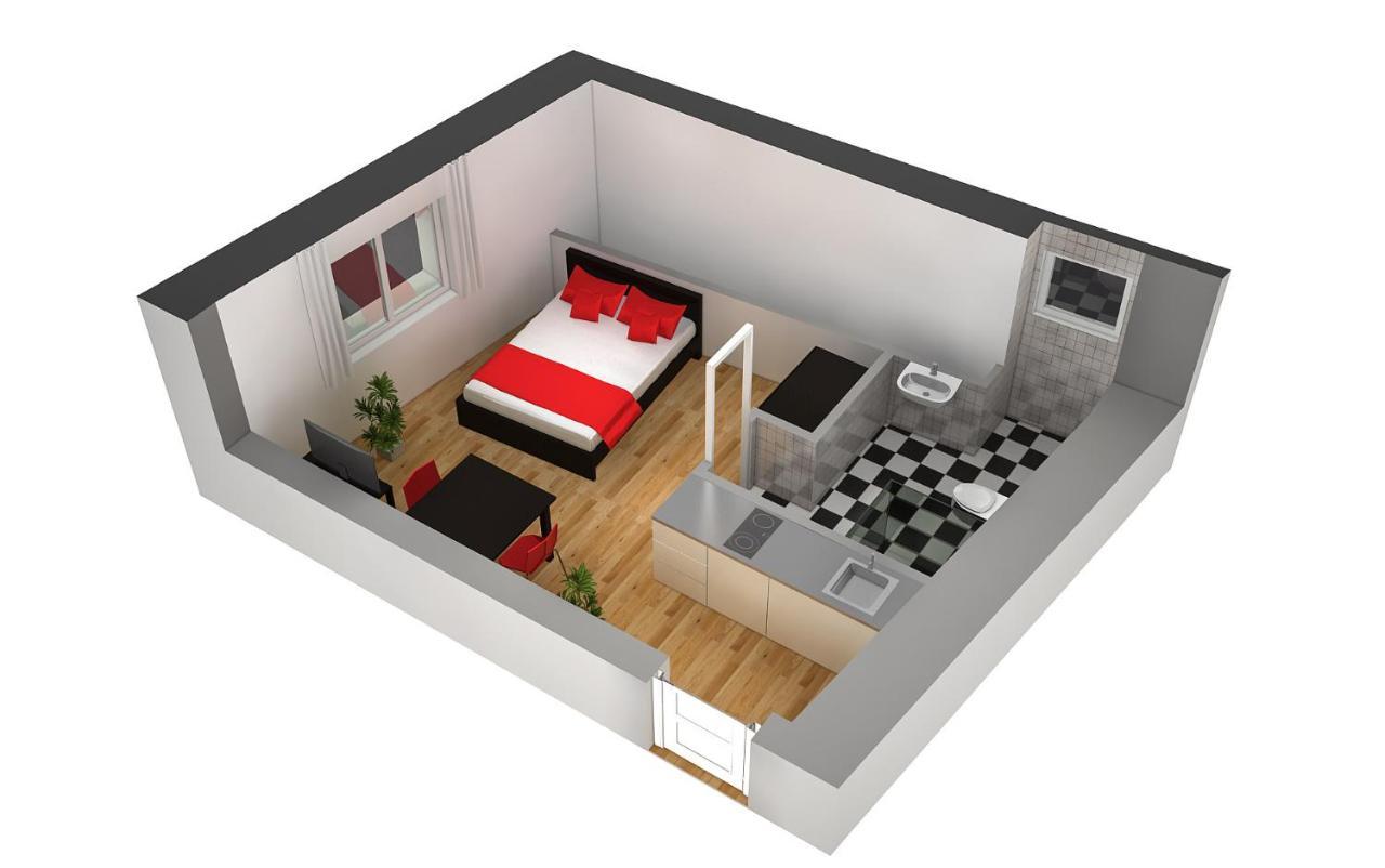 Hitrental Old Town Apartments Lucerna Esterno foto