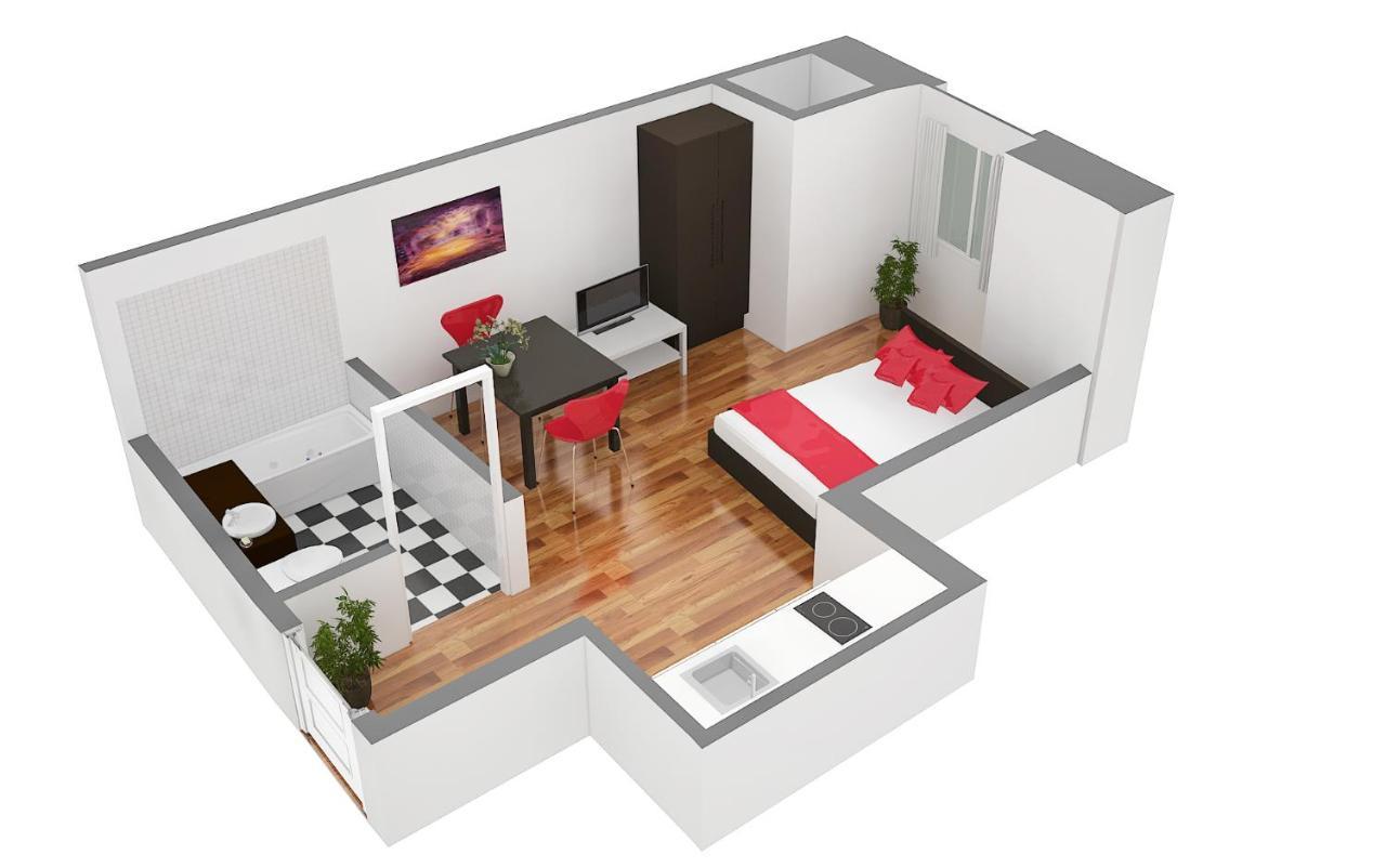 Hitrental Old Town Apartments Lucerna Esterno foto